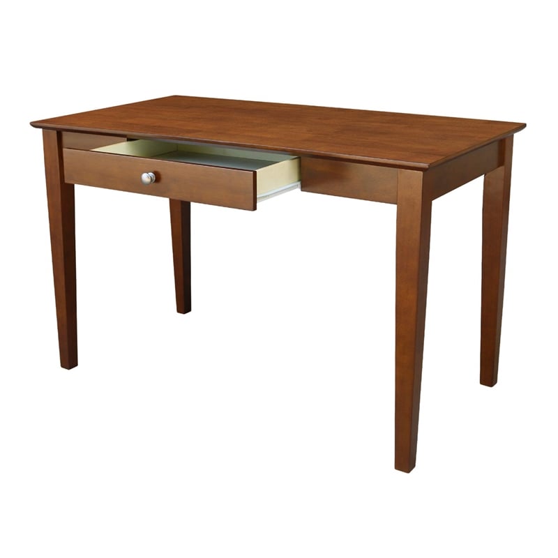 International Concepts Desk With Drawer - Basic Size And Chair