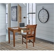 International Concepts Desk With Drawer - Basic Size And Chair