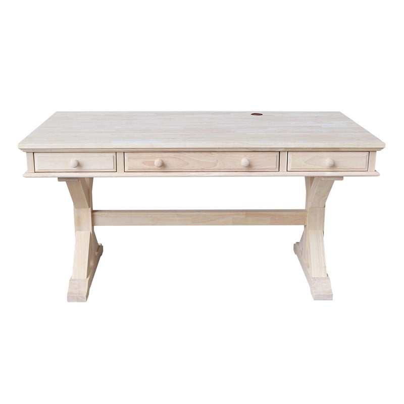 International Concepts Executive Desk - With Canyon Base
