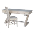 International Concepts Executive Desk - With Zosiac Base