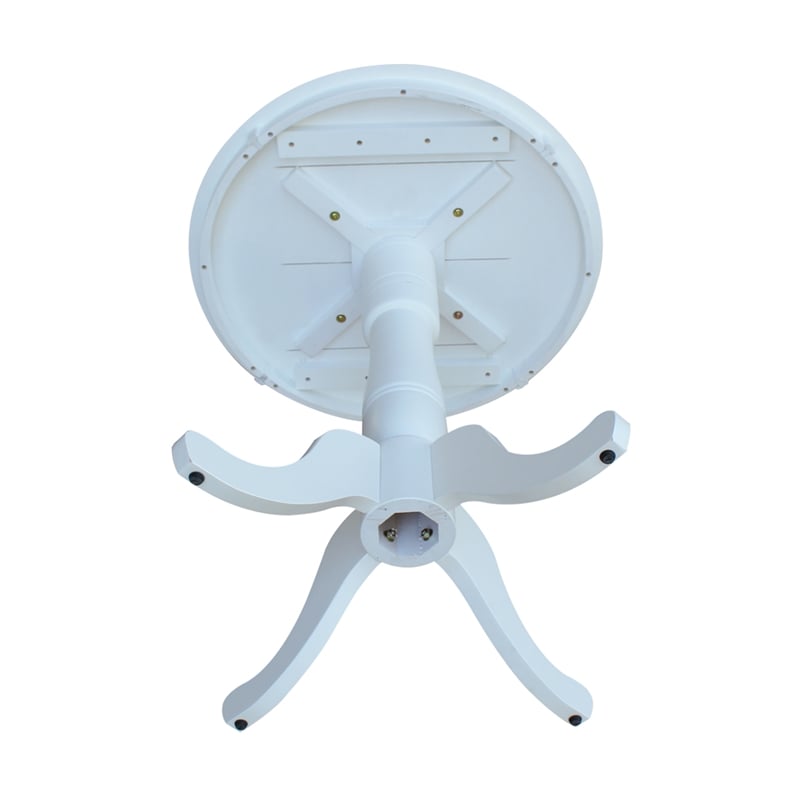 International Concepts Round Counter Height Pedestal Dining Table