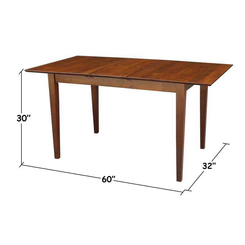 International Concepts Table With Butterfly Extension - Dining Height