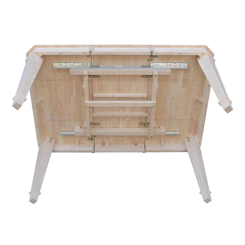 International Concepts Tuscany Butterfly Leaf Dining Table