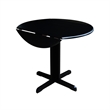 International Concepts Dual Drop Leaf Table - 36