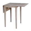 International Concepts Small Dropleaf Table