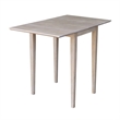 International Concepts Small Dropleaf Table