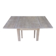International Concepts Small Dropleaf Table