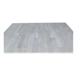 Unfinished Solid Wood Dual Drop Leaf Dining Table - Square