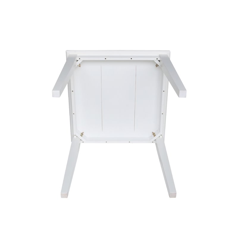 International Concepts Solid Wood Top Table - Dining Height