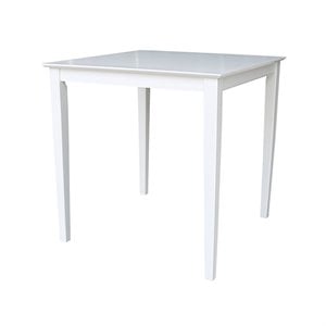 International Concepts Solid Wood Top Table - Counter Height