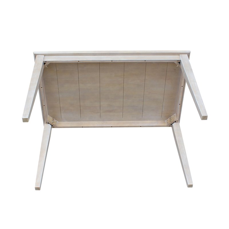 International Concepts Solid Wood Top Table - Dining Height