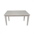 International Concepts Solid Wood Top Table - Dining Height