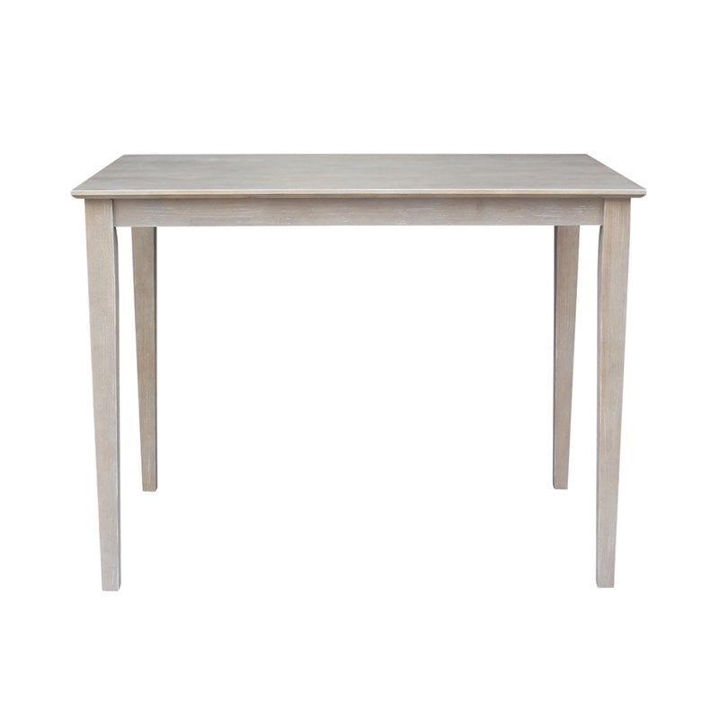 International Concepts Solid Wood Top Table - Counter Height