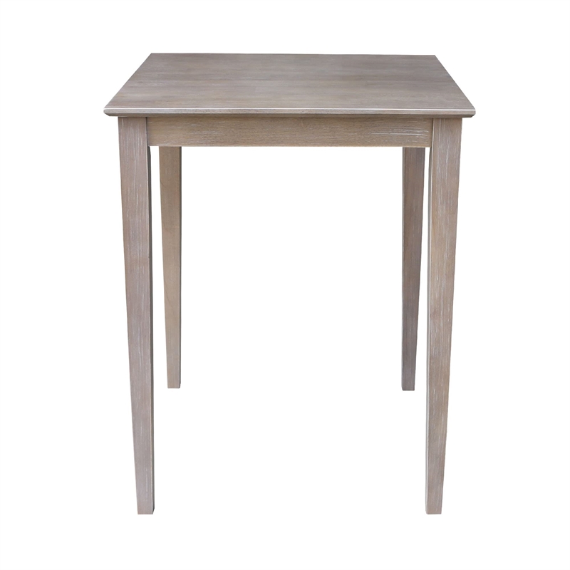 International Concepts 30X30 Counter Height Table With 2 San Remo Stools