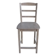 International Concepts 30X30 Counter Height Table With 2 Madrid Stools