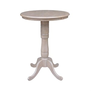 International Concepts 30&quot Round Top Pedestal Table - 40.9&quotH