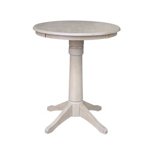 International Concepts 30&quot Round Top Pedestal Table - 34.9&quotH