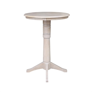 International Concepts 30&quot Round Top Pedestal Table - 40.9&quotH