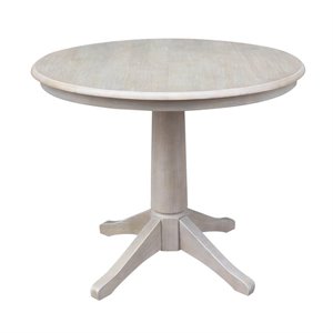 International Concepts 36&quot Round Top Pedestal Table - 29.9&quotH