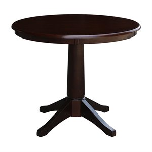 International Concepts 36&quot Round Top Pedestal Table - 29.9&quotH
