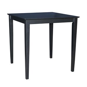 International Concepts Solid Wood Top Table
