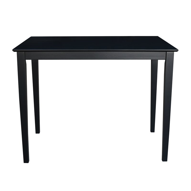 International Concepts 36" Solid Wood Table in Black