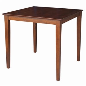 International Concepts Solid Wood Top Table