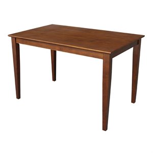 International Concepts Solid Wood Top Table