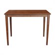 International Concepts Solid Wood Top Table