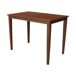 International Concepts Solid Wood Top Table