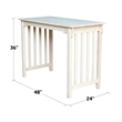 International Concepts Table - Counter Height Mission Style