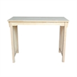International Concepts Table - Counter Height Mission Style