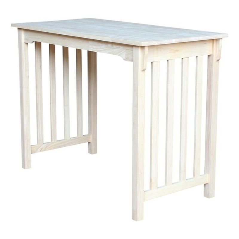 International Concepts Table - Counter Height Mission Style