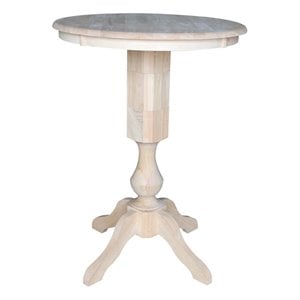 International Concepts 30&quot Round Top Pedestal Table - 40.9&quotH