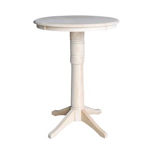 International Concepts 30&quot Round Top Pedestal Table - 41.9&quotH