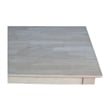 International Concepts Solid Wood Top Table