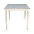 International Concepts Solid Wood Top Table