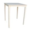 International Concepts Solid Wood Top Table