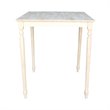 International Concepts Solid Wood Top Table - Turned Legs