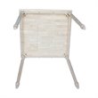 International Concepts Solid Wood Top Table - Turned Legs