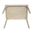 International Concepts Solid Wood Top Table - Turned Legs