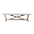 International Concepts Alexa Bench  Unfinished