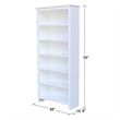 International Concepts Shaker Bookcase - 72