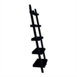 International Concepts Casual Dining 5-Tier Leaning Shelf in Black