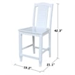 International Concepts Seaside Counterheight Stool - 24