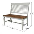International Concepts Vista Slatback Bench