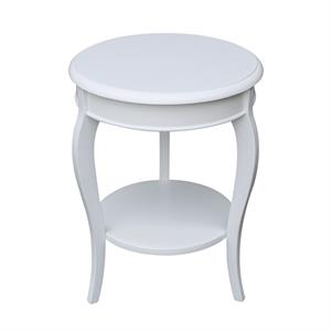 International Concepts Cambria Round End Table