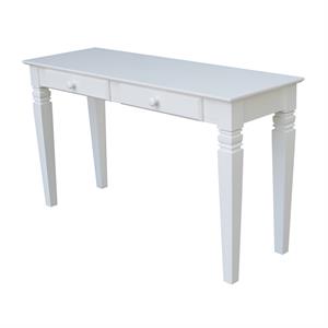 International Concepts Java Console Table with 2 Drawers