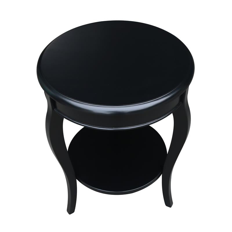 international concepts cambria round end table