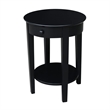 International Concepts Phillips Accent Table with Drawer